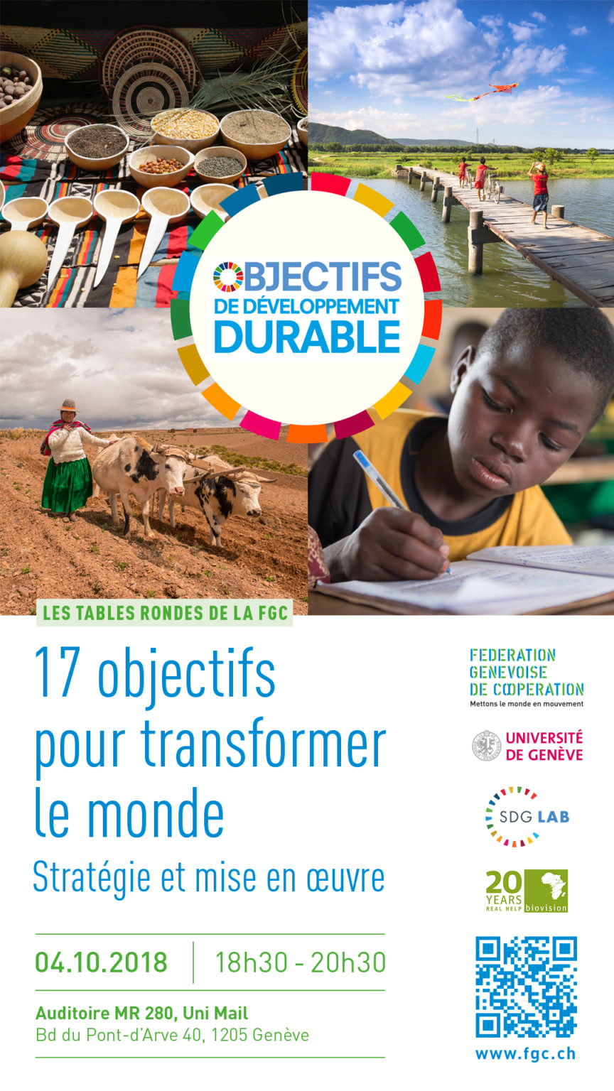 Flyer 5e Table ronde de la FGC affiche numérique