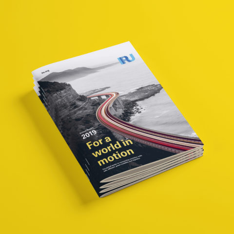 Rapport annuel 2019 IRU - couverture