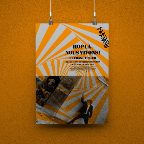 Affiche Hop-là nous vivons