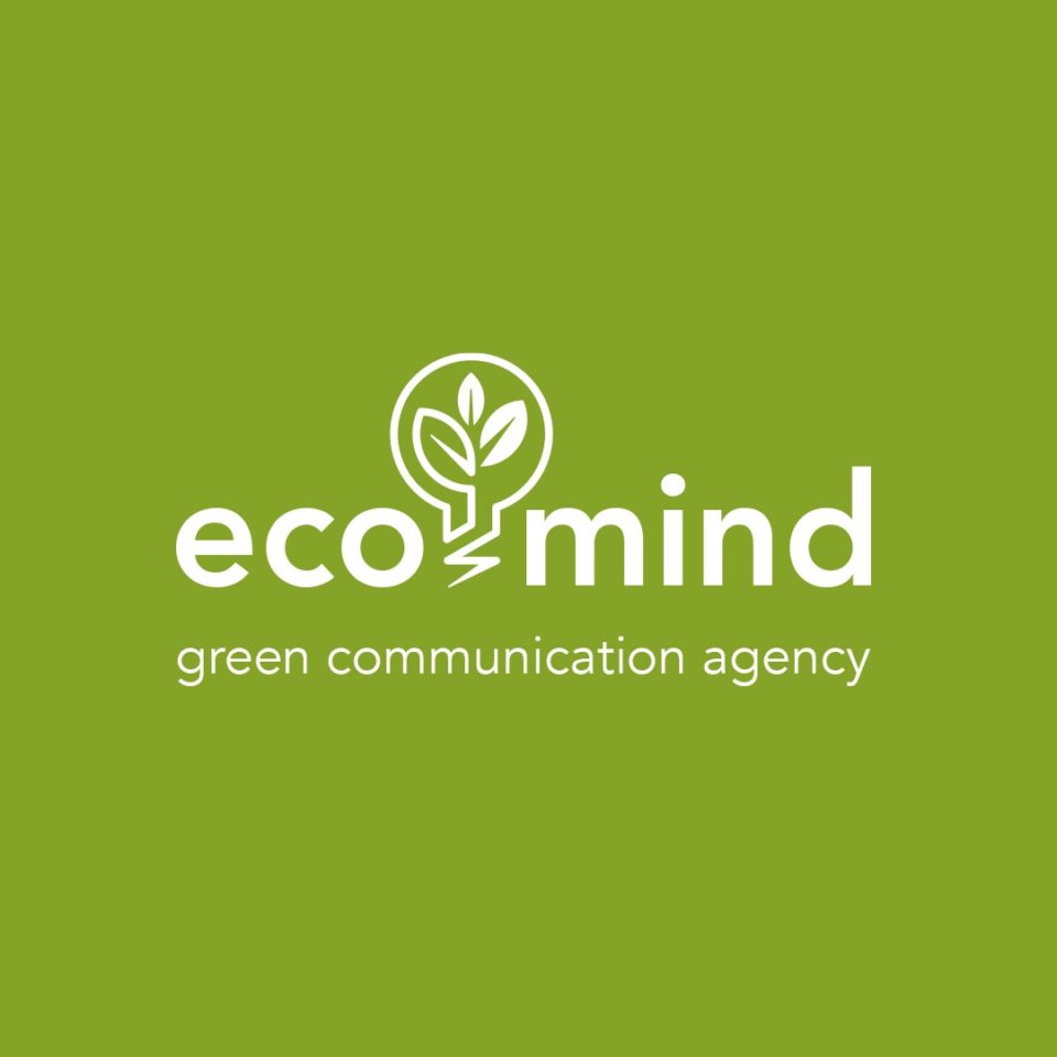 Logo eco-mind blanc