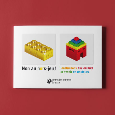 Dépliant pour un mailing de TdH Suisse