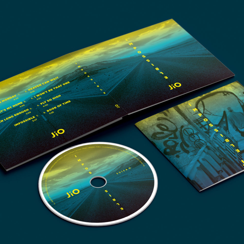 CD Jio – Impossible- vue du dessus