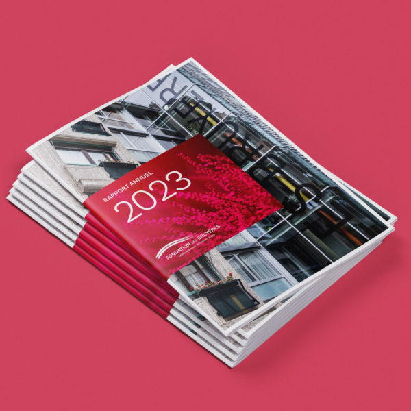 Couverture du rapport annuel 2023 de la Fondation Les Bruyères